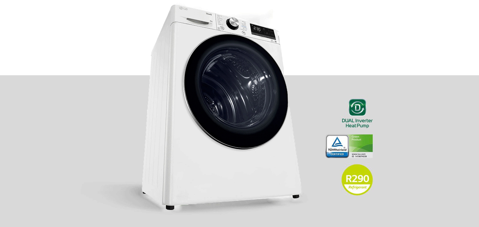 Сушилня с DUAL Inverter Heat Pump™ технология