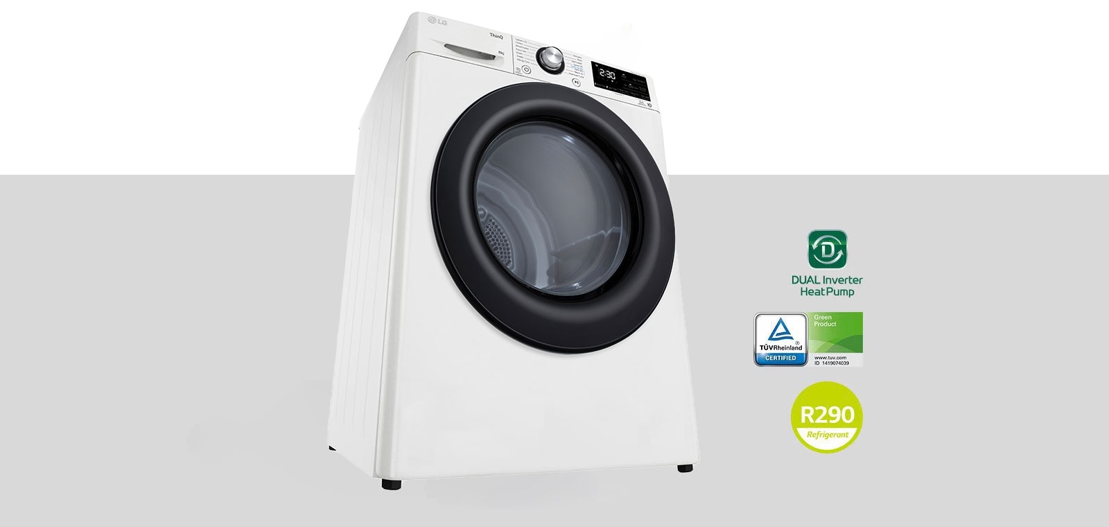 Сушилня с DUAL Inverter Heat Pump™ технология