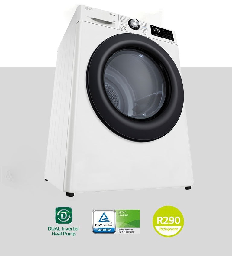 Сушилня с DUAL Inverter Heat Pump™ технология