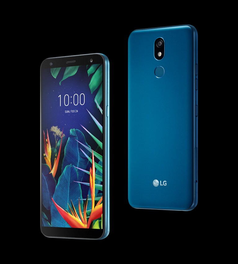 LG K40 DUAL SIM смартфон с 5,7” HD+ FullVision дисплей, 8PM предна ...