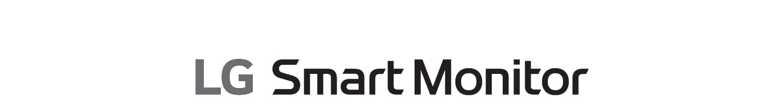 Лого на LG Smart Monitor.