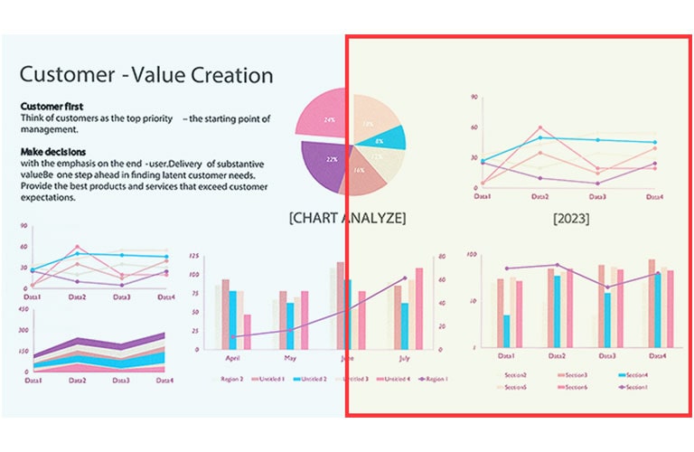 Сравнително изображение на дясната страна с приложен режим на четене и лявата страна без приложен режим на четене.