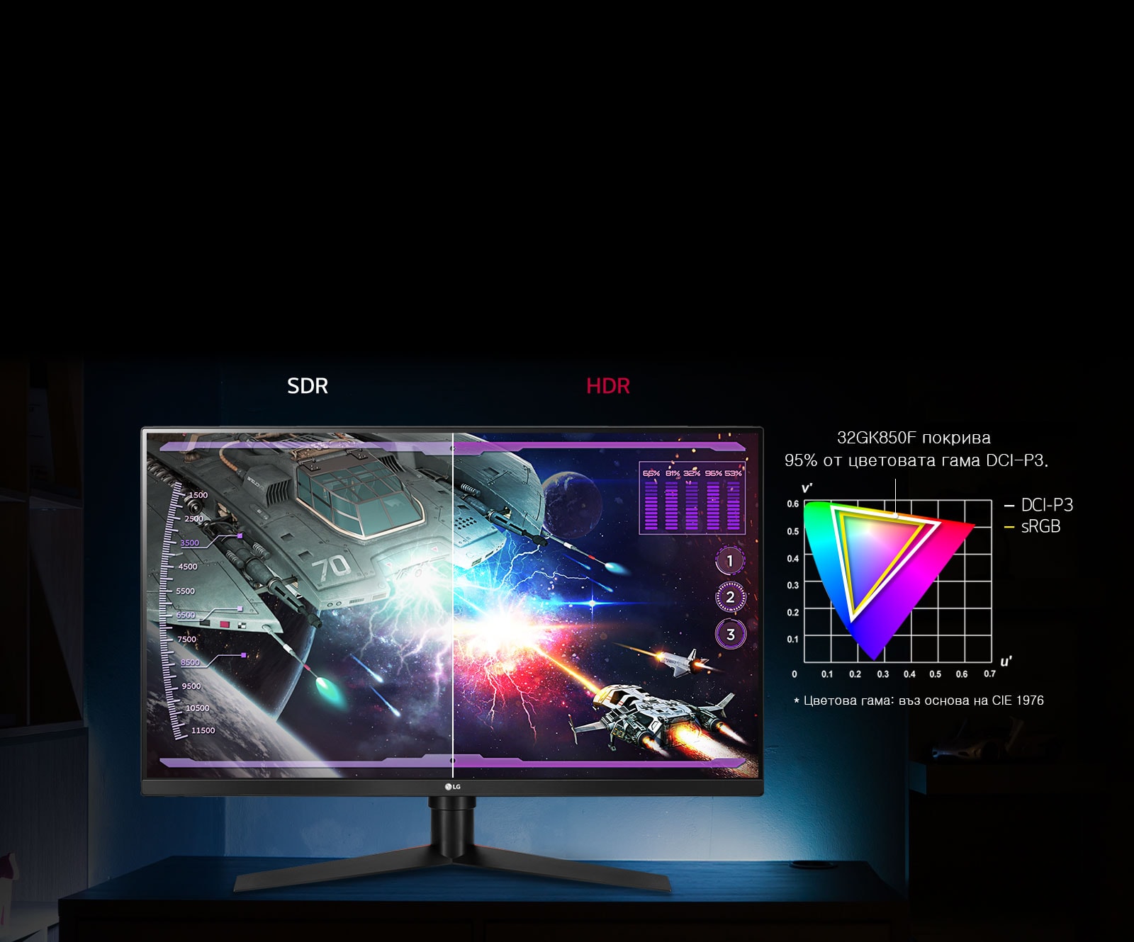 Реалистични и наситени цветове1