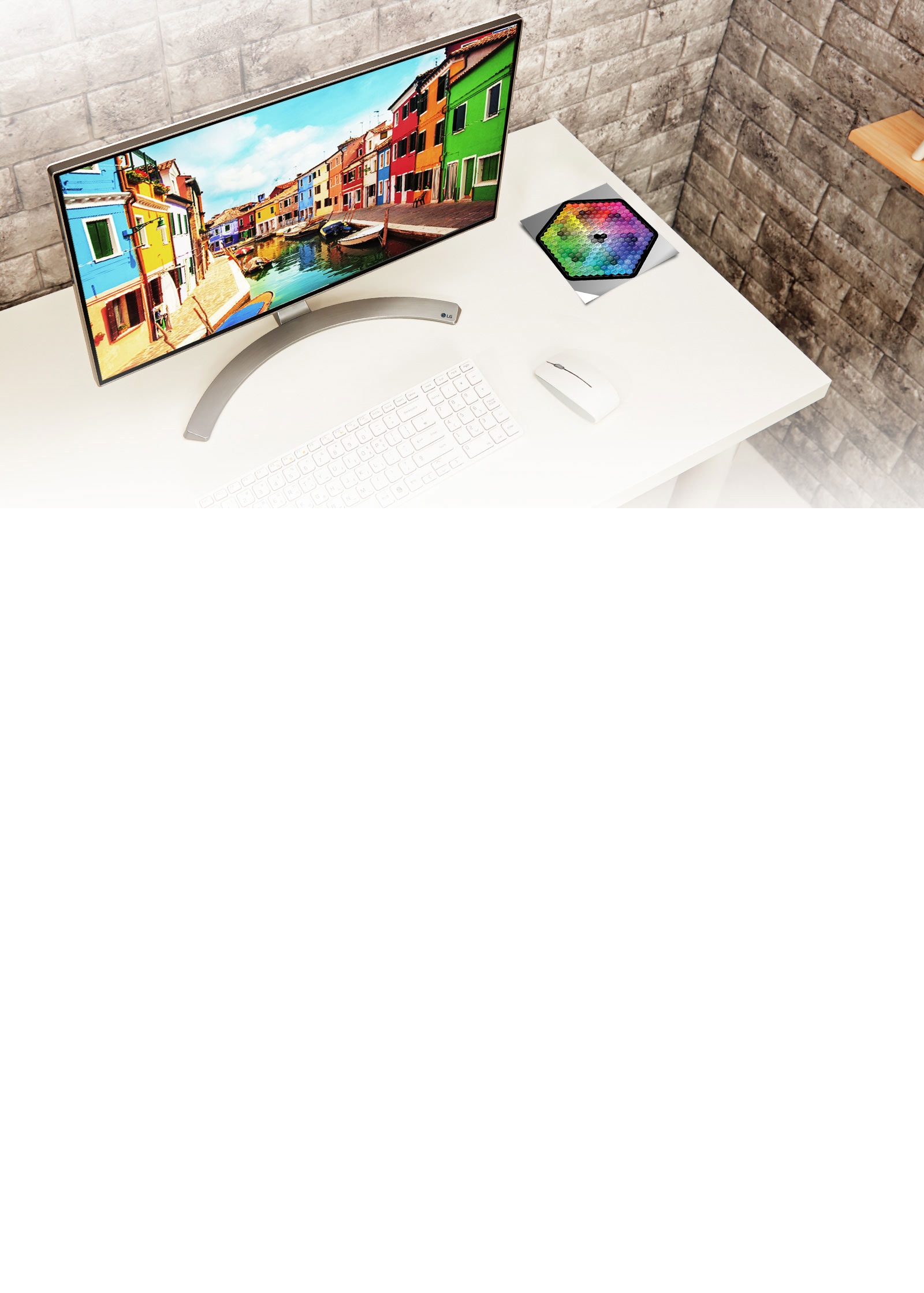 Наслаждавайте се на невероятно възпроизвеждане на цветовете