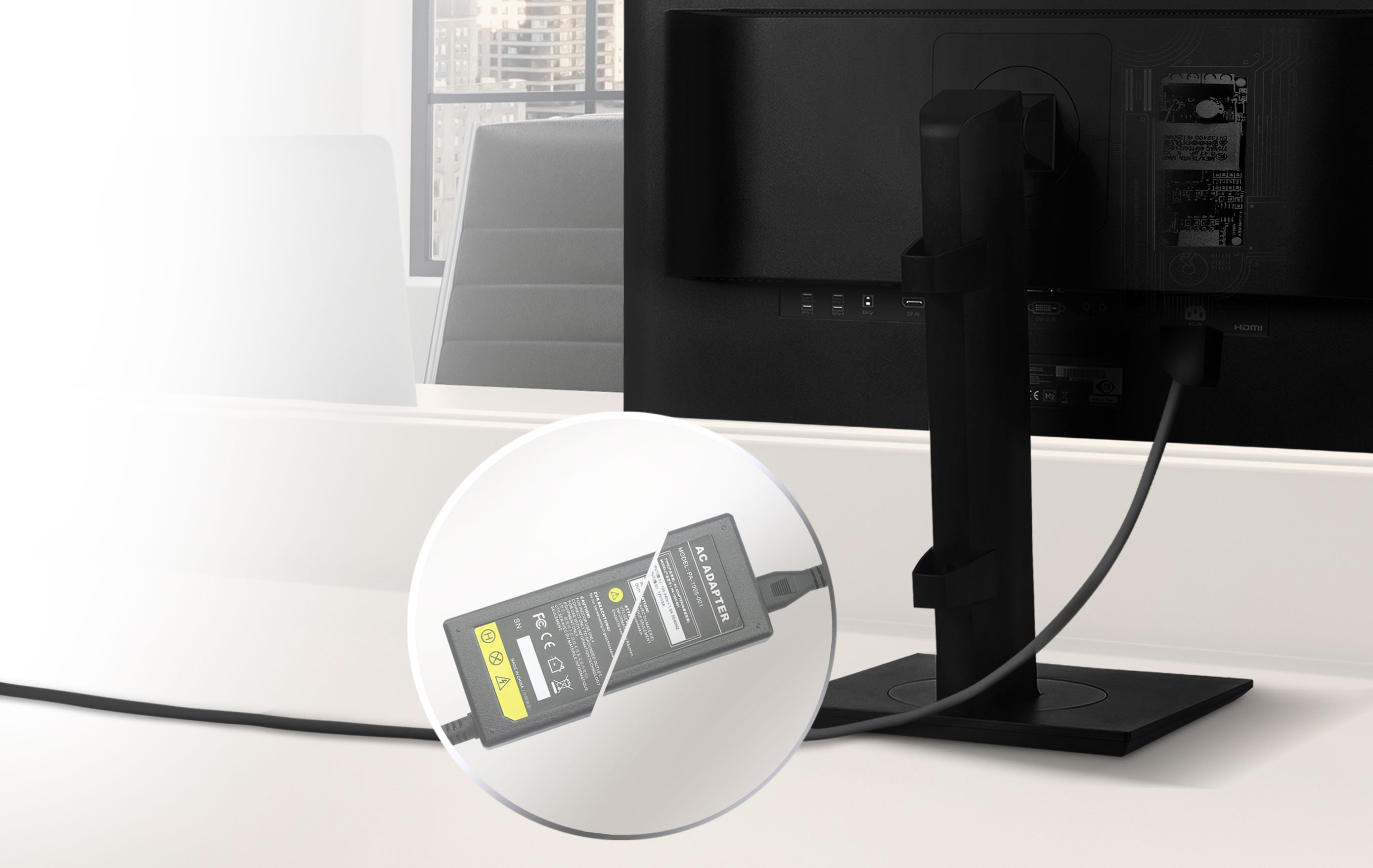 Вградено захранване за подредени работни места1