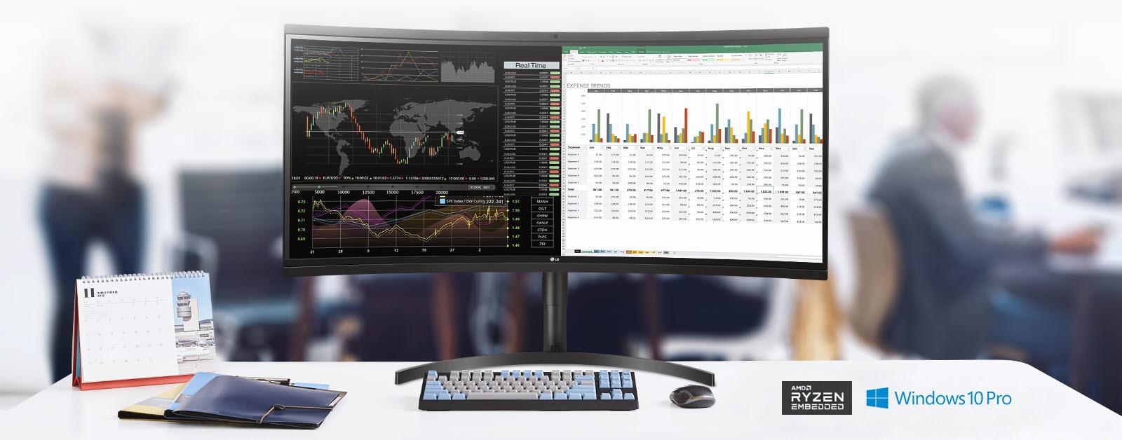 По-голяма производителност с процесор (AMD Ryzen™ Embedded V1605), RAM памет (2 x 4 GB DDR4, 128 GB SSD)