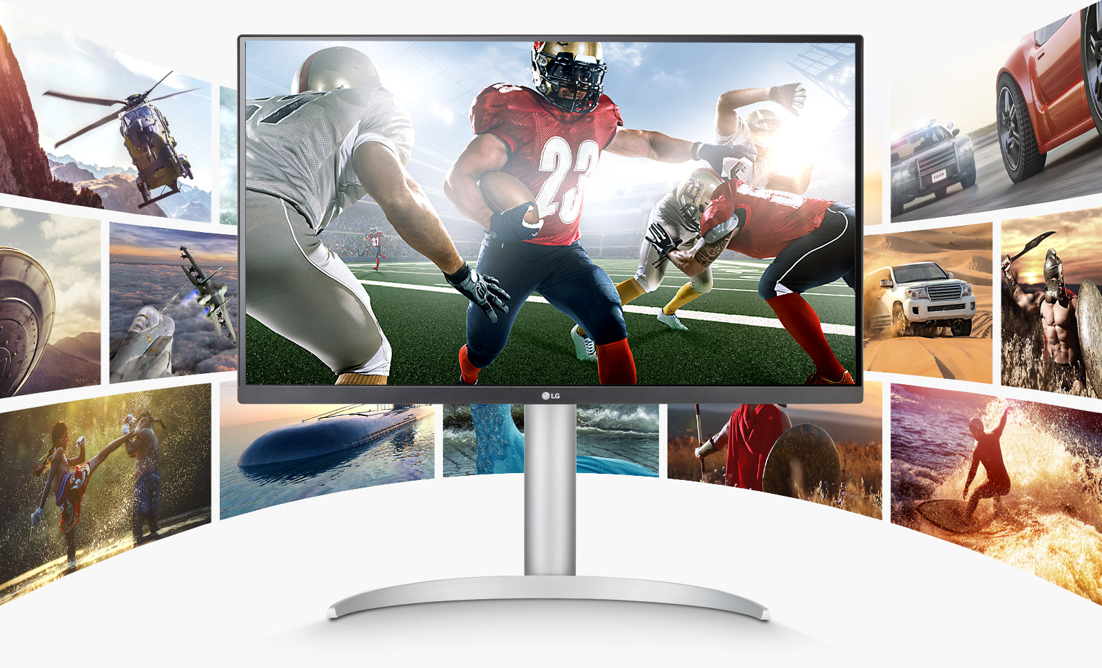 LG 7UP85NP-W 27’’ UHD 4K Монитор VESA DisplayHDR™ 400 и USB Type-C