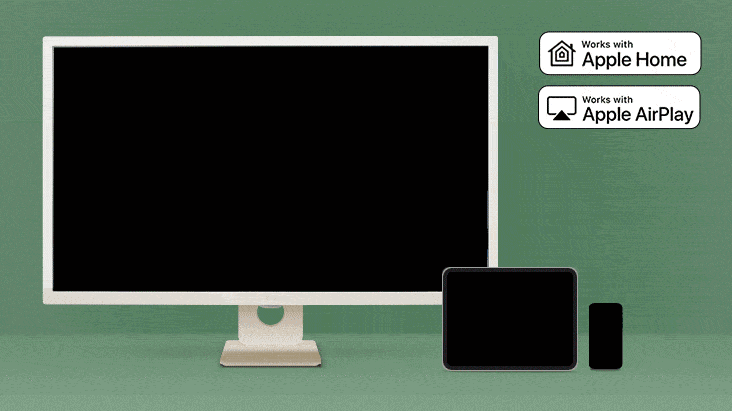 AirPlay 2 + Споделяне на екрана + Bluetooth.