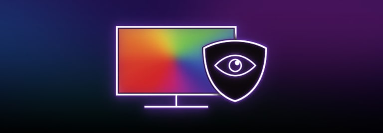 Това е пиктограма на Live Color Low Blue Light.