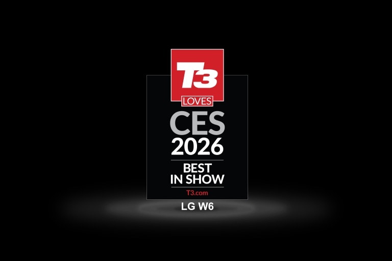 Телевизорът LG OLED evo бе отличен с наградата „Best in Show“ от T3 на изложението CES 2026.