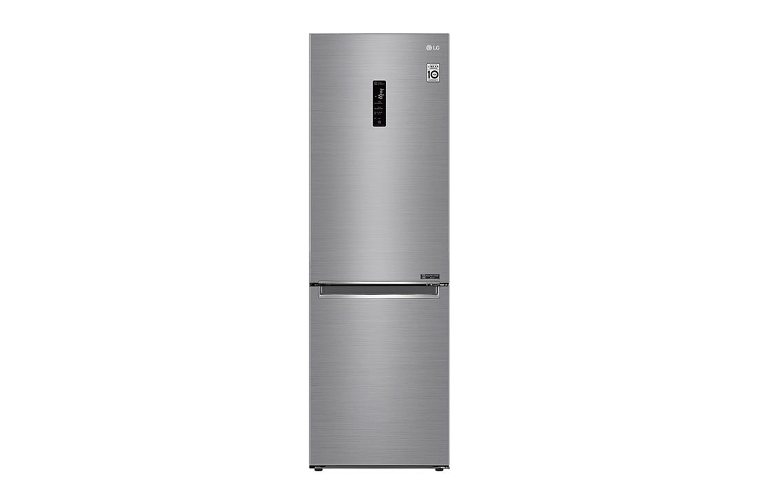 LG Хладилник c долна камера, DoorCooling⁺™ и ThinQ™ технология, 341L капацитет, GBB71PZDMN, GBB71PZDMN