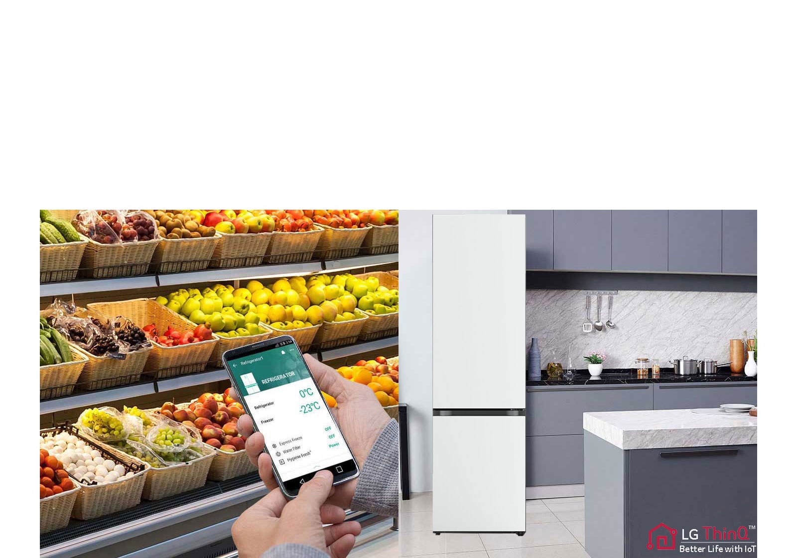 Дистанционно настройване на вашия хладилник