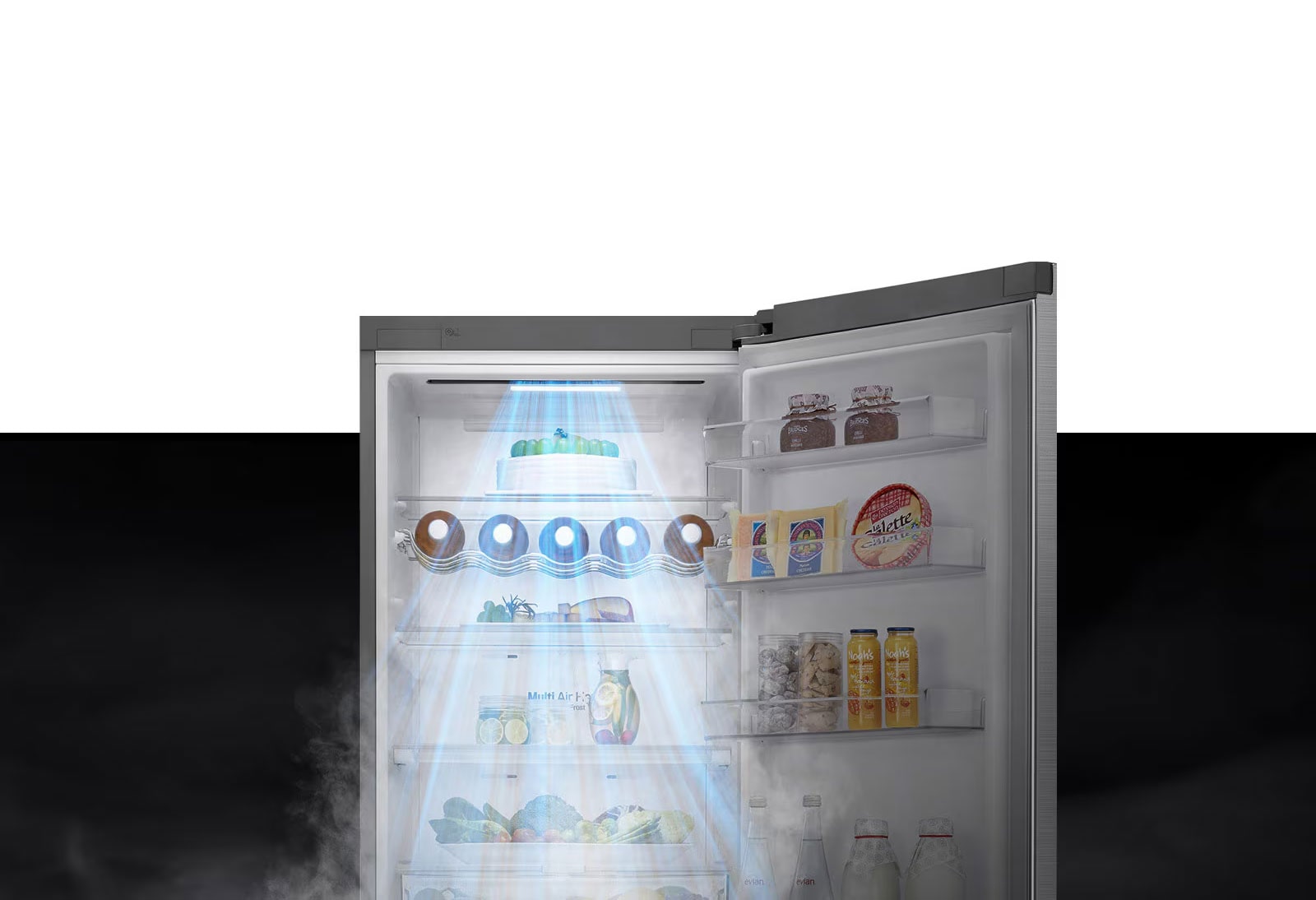 Осигурява свежест <br>по-бързо и равномерно