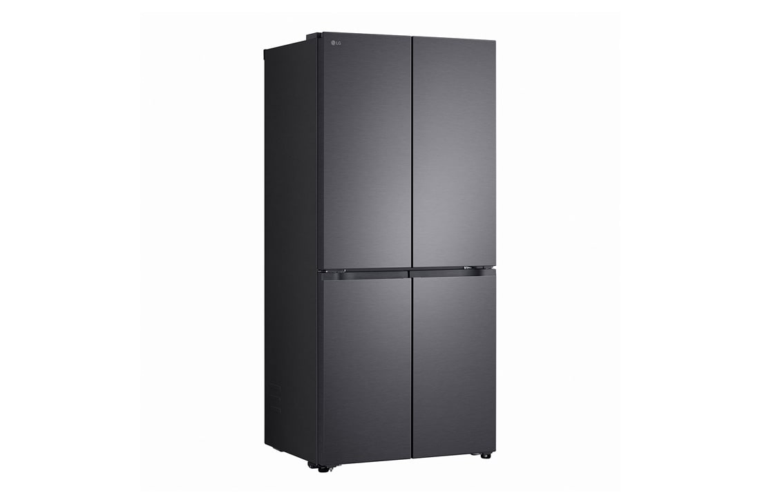 LG Multi-Door хладилник, DoorCooling+™ и ThinQ™ технология, 580L капацитет, Хладилник LG - изглед отляво, GMBS30SDEP, thumbnail 2