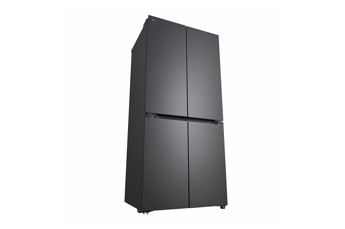 LG Multi-Door хладилник, DoorCooling+™ и ThinQ™ технология, 580L капацитет, Хладилник LG - изглед отляво, GMBS30SDEP, thumbnail 11