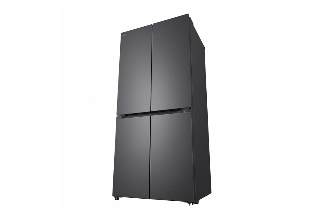 LG Multi-Door хладилник, DoorCooling+™ и ThinQ™ технология, 580L капацитет, Хладилник LG - изглед отдясно, GMBS30SDEP, thumbnail 12