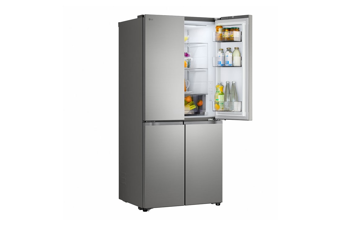 LG Multi-Door хладилник, DoorCooling+™ и ThinQ™ технология, 580L капацитет, Хладилник LG - пресни храни вътре, прецизно охлаждане и балансирана свежест, GMBS30SEPY, thumbnail 4