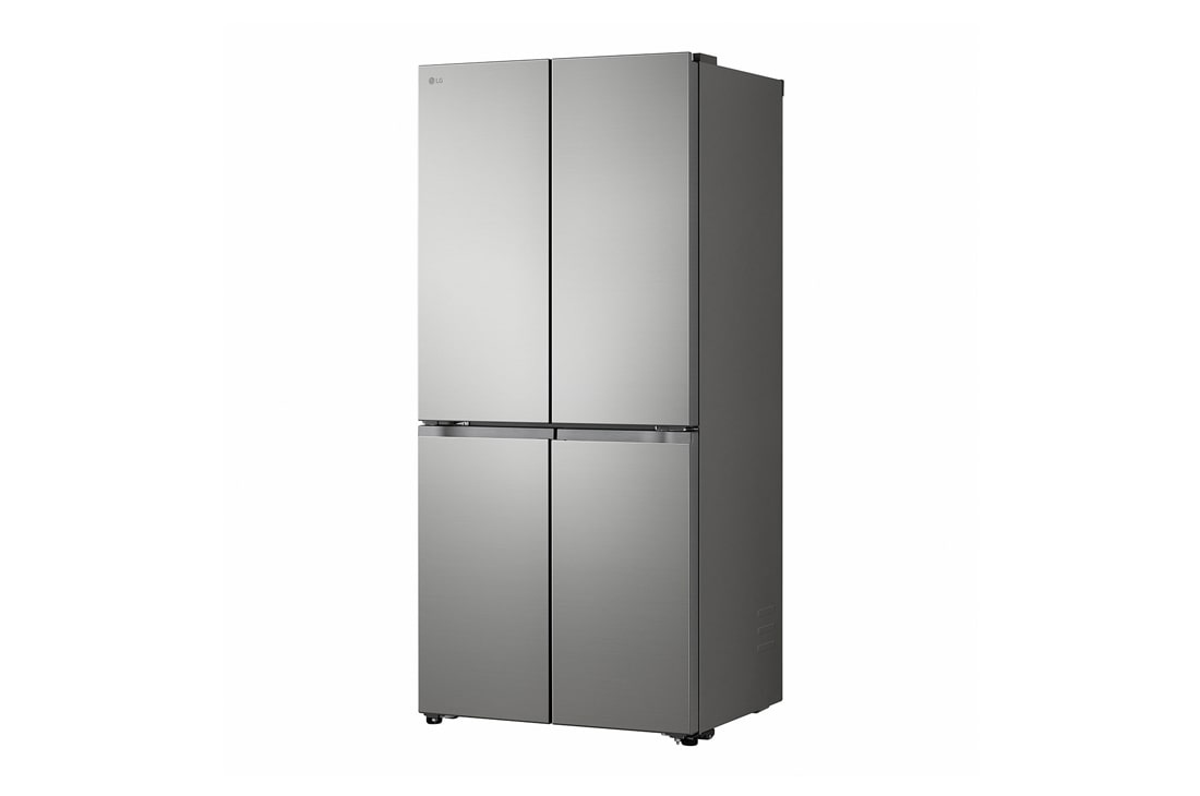 LG Multi-Door хладилник, DoorCooling+™ и ThinQ™ технология, 580L капацитет, Хладилник LG - изглед отдясно, GMBS30SEPY, thumbnail 10