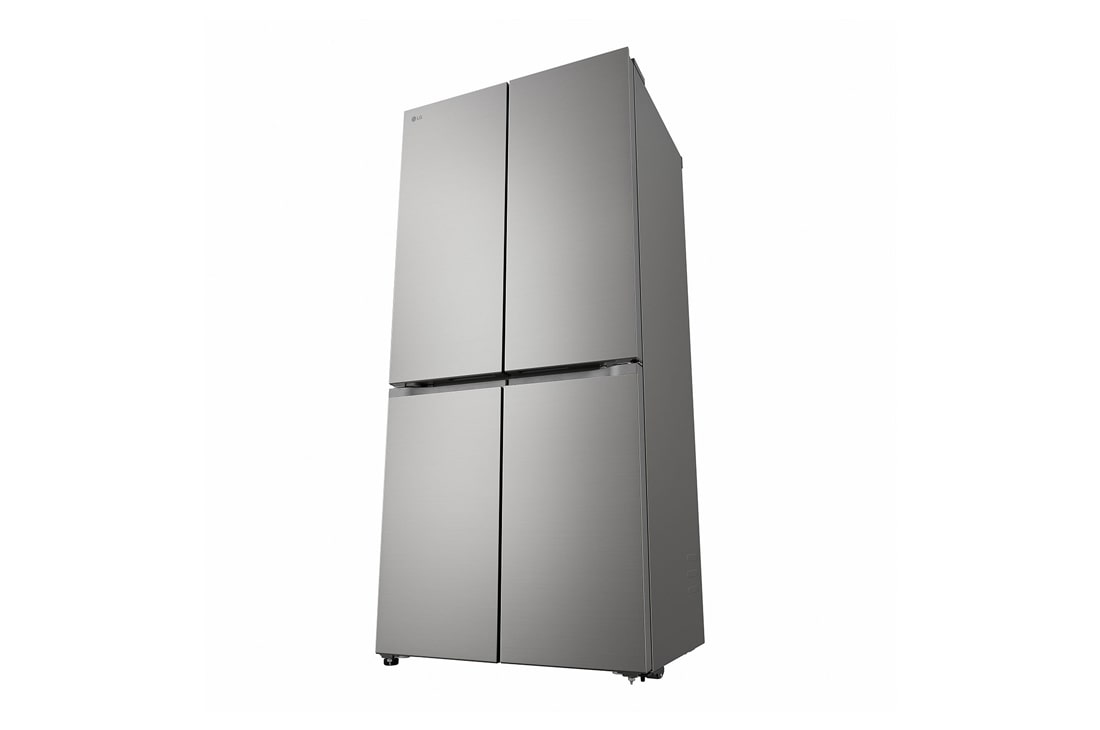 LG Multi-Door хладилник, DoorCooling+™ и ThinQ™ технология, 580L капацитет, Хладилник LG - изглед отдясно, GMBS30SEPY, thumbnail 12