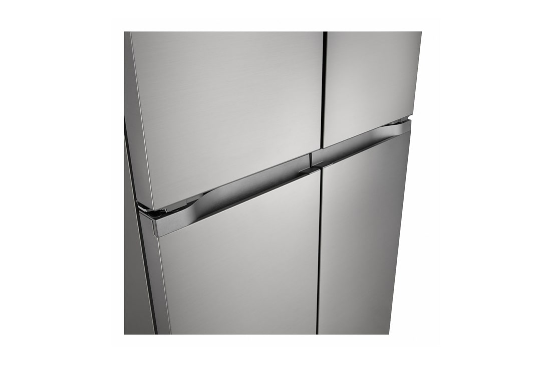 LG Multi-Door хладилник, DoorCooling+™ и ThinQ™ технология, 580L капацитет, Хладилник LG - разположен в модерна кухня, хармонично съвпадащ с шкафовете и интериора, GMBS30SEPY, thumbnail 14