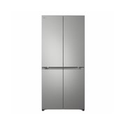 LG Multi-Door хладилник, DoorCooling+™ и ThinQ™ технология, 580L капацитет, Хладилник LG - изглед отпред, GMBS30SEPY, thumbnail 1