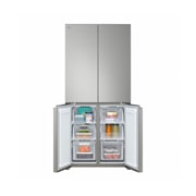 LG Multi-Door хладилник, DoorCooling+™ и ThinQ™ технология, 580L капацитет, Хладилник LG - пресни храни вътре, прецизно охлаждане и балансирана свежест, GMBS30SEPY, thumbnail 9
