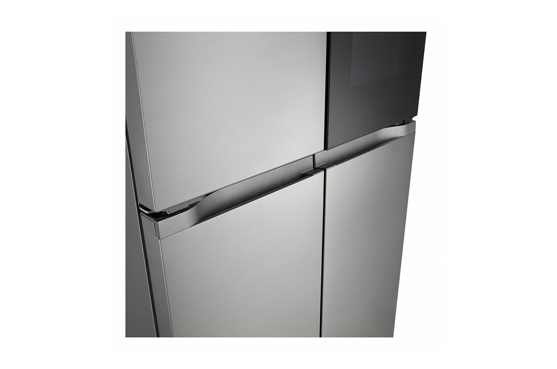 LG InstaView™ Multi-Door хладилник, DoorCooling+™ технология, 580L капацитет, Хладилник LG - разположен в модерна кухня, хармонично съвпадащ с шкафовете и интериора, GMVS30SEPY, thumbnail 14