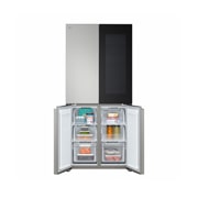 LG InstaView™ Multi-Door хладилник, DoorCooling+™ технология, 580L капацитет, Хладилник LG - пресни храни вътре, прецизно охлаждане и балансирана свежест, GMVS30SEPY, thumbnail 9