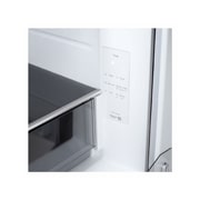 LG InstaView™ Multi-Door хладилник, DoorCooling+™ технология, 580L капацитет, Хладилник LG - сензорен контролен панел на вътрешната стена, GMVS30SEPY, thumbnail 12