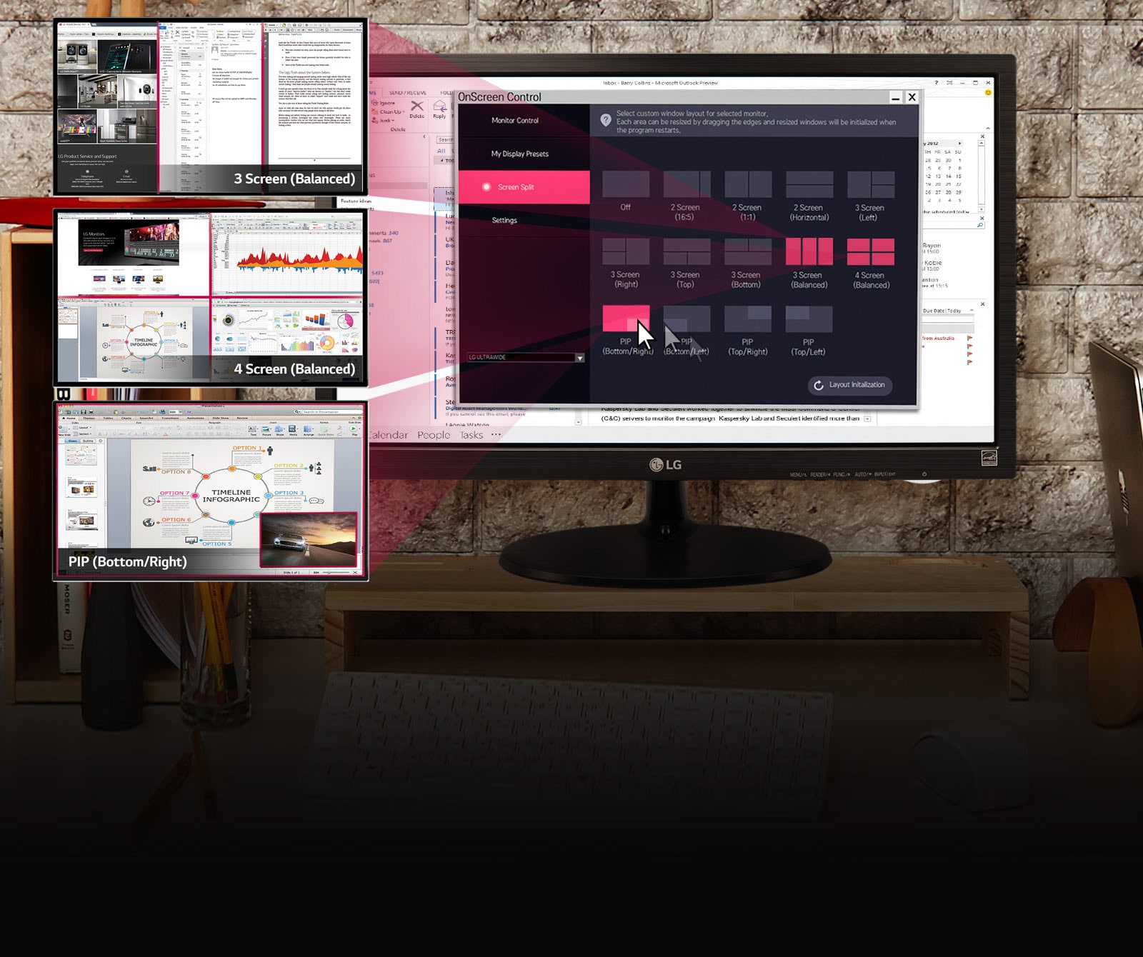 Персонализирайте работното си пространство за работа в многозадачен режим