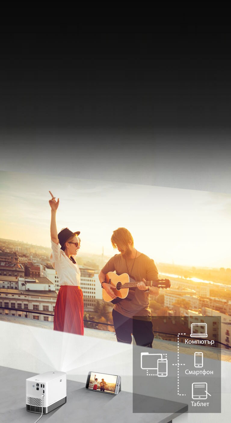 Огледален образ на безжично свързани екрани 2