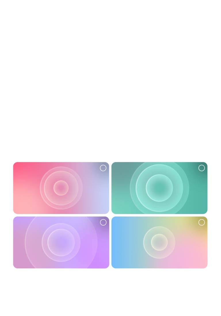 Екран на потребител, който преминава през процеса на персонализиране на AI Sound Wizard. Избират се серии от икони на звукови клипове. Показани са джаз певец и саксофонист, а звуковите вълни, представляващи персонализирания звук, се анимират по визуалния образ.