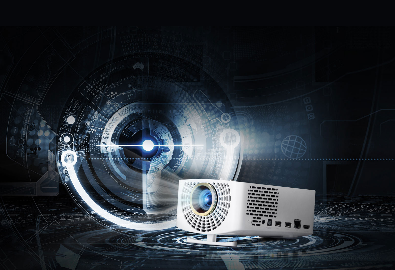 Най-прецизният преносим LED проектор1