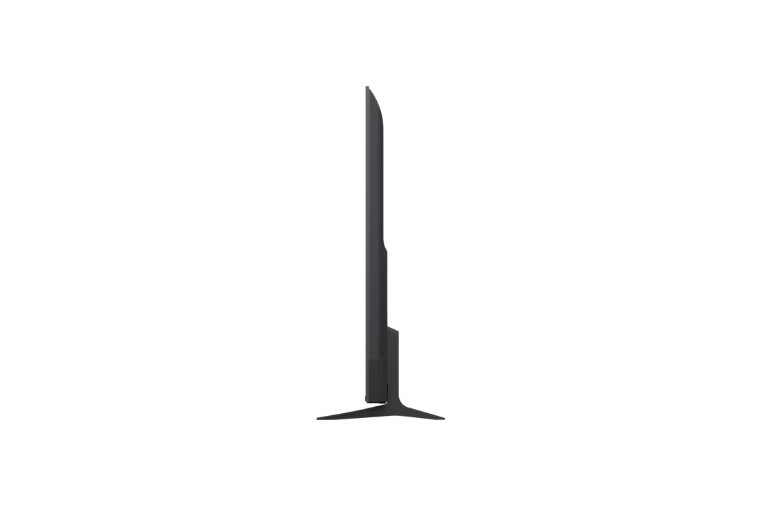 LG 85-инчов LG QNED AI QNED83 Mini LED 4K Smart TV 2026, LG QNED AI QNED83 Mini LED Ultra Big TV е монтиран на стената в светла всекидневна и показва интензивен момент на игра на футбол с ярки цветове и изтънчено качество на картината на широк екран, докато, 85QNED83B3A, thumbnail 3