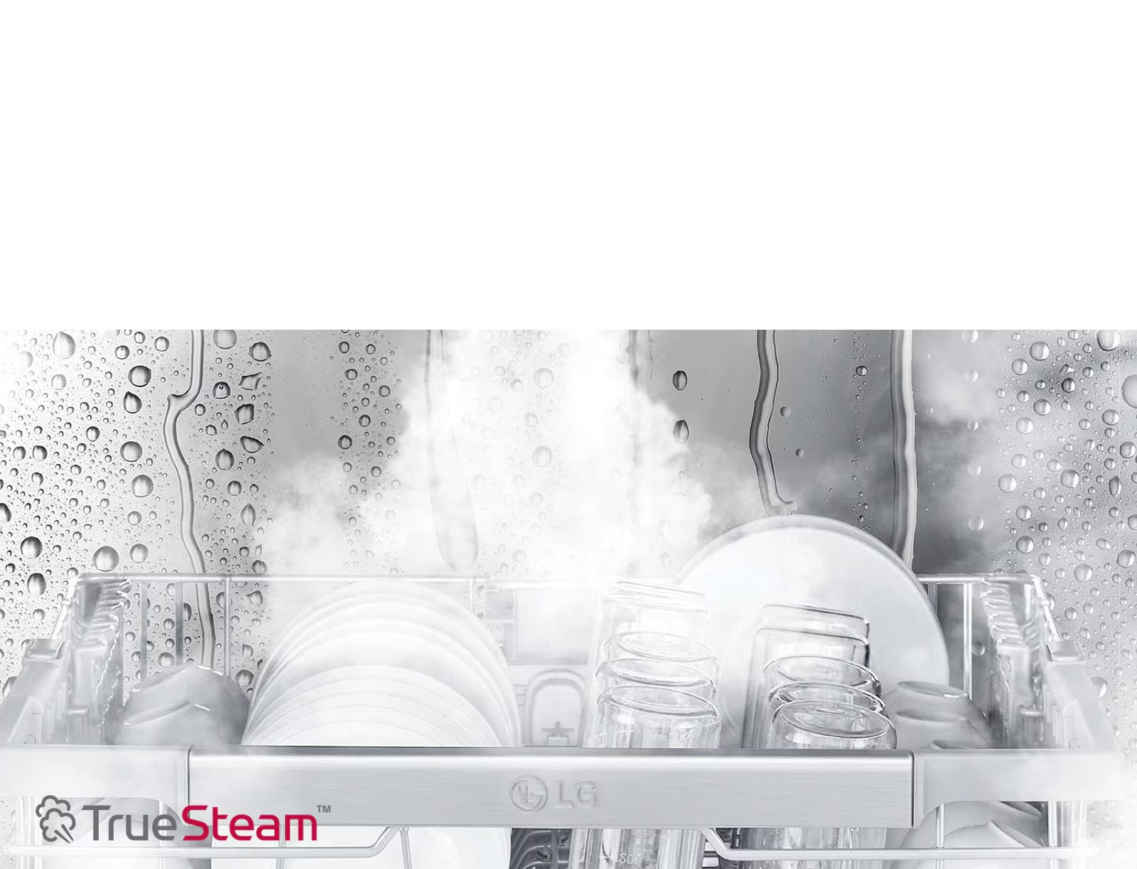 Блестящи съдове, по-малко петна от вода*