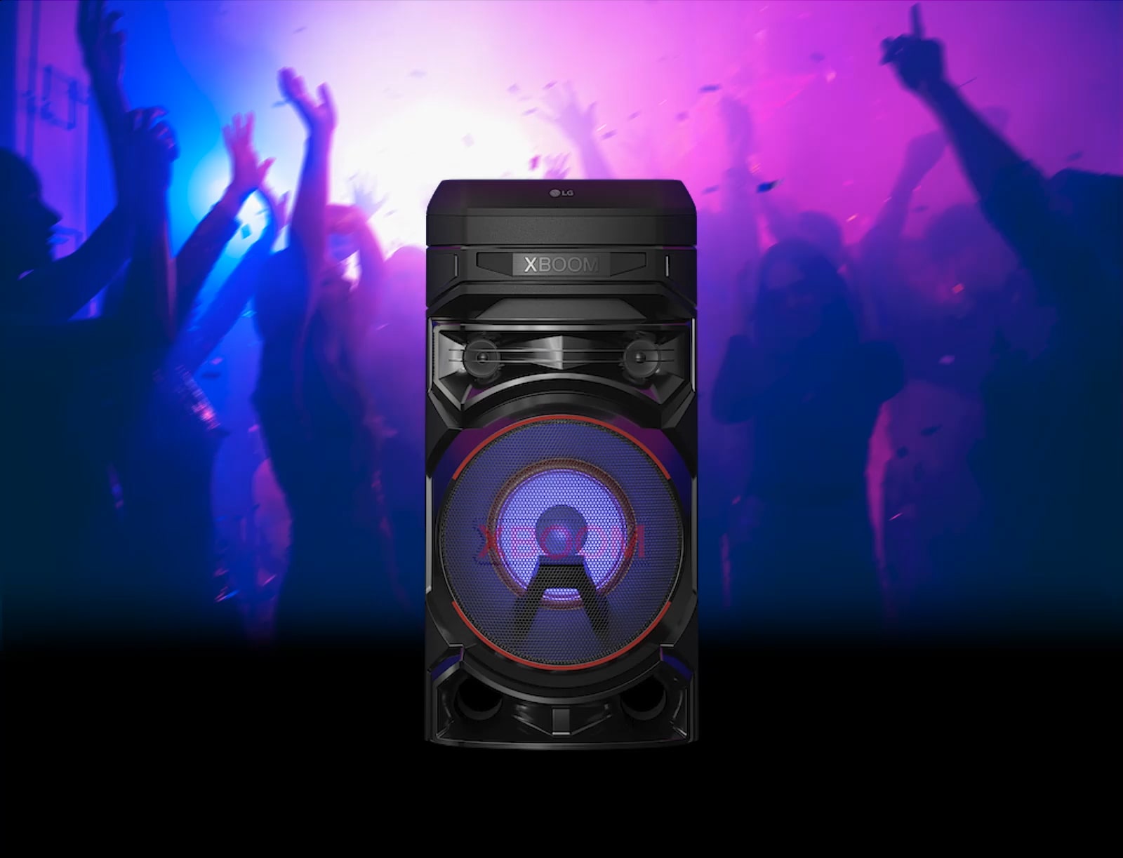 Кадри от видеоклип, показващи различното осветление на LG RNC5.