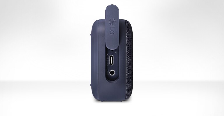 Изглед отзад на вертикален LG XBOOM Go PN1.