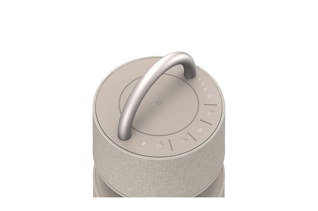 LG XBOOM360 RP4BE, Ъгъл отблизо на горната ръкохватка, RP4BE, thumbnail 5