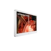 LG 27” 16:9 пропорция VA панел медицински монитор с 60 Hz честота на опресняване, изглед отстрани под ъгъл +15 градуса, 27HQ710S-W, thumbnail 2