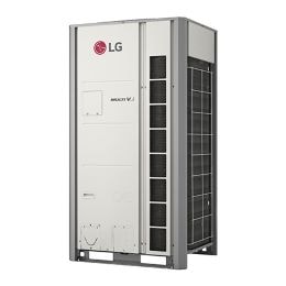 Външно тяло LG MULTI V i ZRUM080LTE6, 8HP. Въздуховоди с квадратна форма 1x1 от дясната страна на предната част, както и от всяка страна на устройството.2