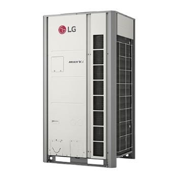 Външно тяло LG MULTI V i ZRUM080LTE6, 8HP. Въздуховоди с квадратна форма 1x1 от дясната страна на предната част, както и от всяка страна на устройството.1