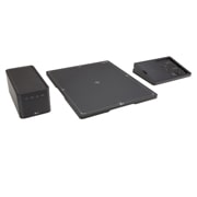 LG цифров рентгенов детектор с a-Si TFT, Изглед съответно отгоре на LG Digital X-Ray Detector 14HQ701G с блока за управление и зарядното устройство, 14HQ701G-BA, thumbnail 10