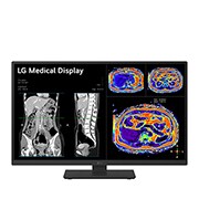LG 27” 16:9 съотношение на страните 8MP IPS медицински монитор, изглед отпред от ниска позиция, 27HS713C-B, thumbnail 4