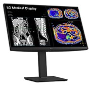 LG 27” 16:9 съотношение на страните 8MP IPS медицински монитор, изглед отстрани под ъгъл +15 градуса с наклон, 27HS713C-B, thumbnail 5