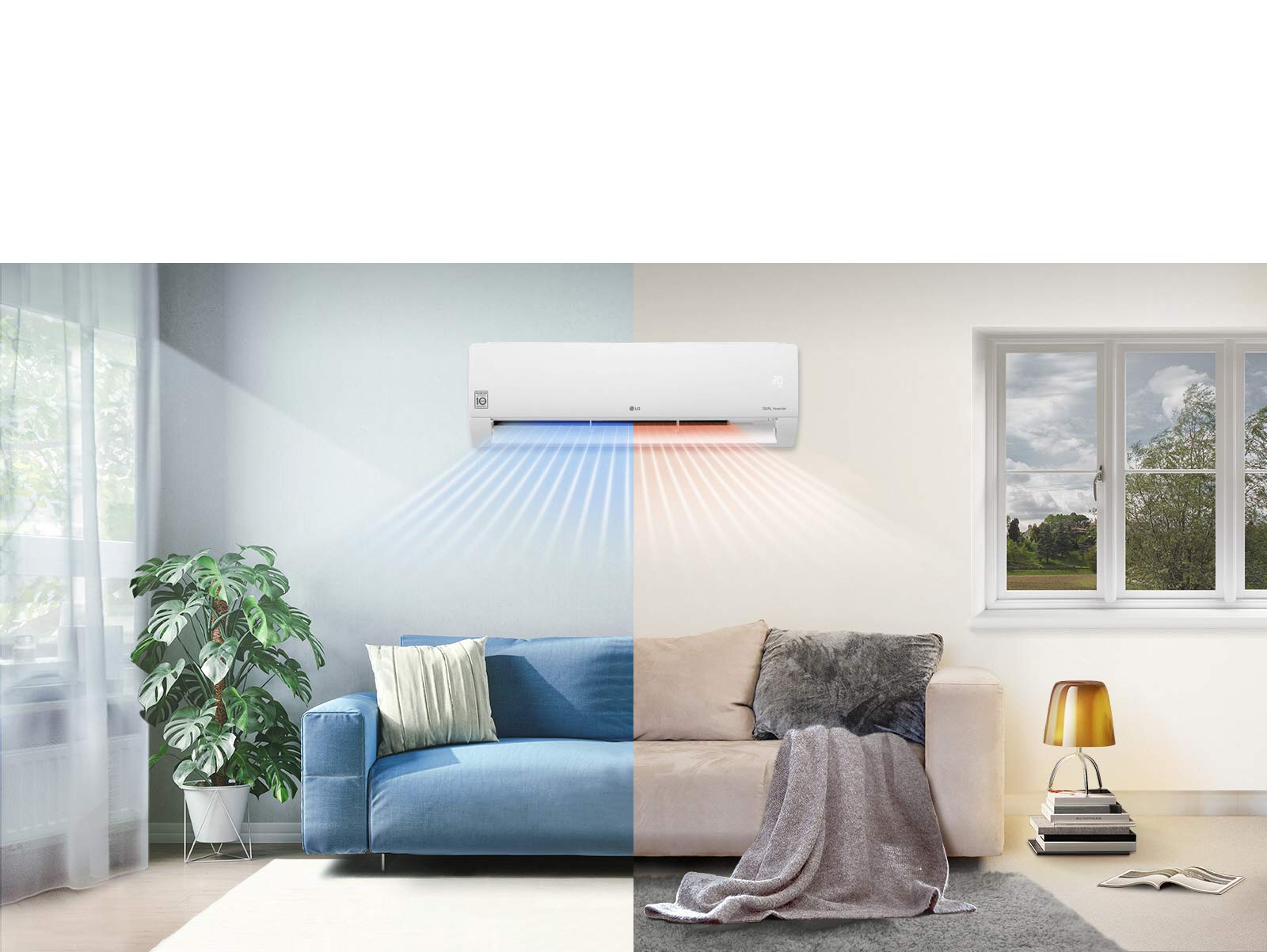 Бързо и мощно охлаждане и отопление