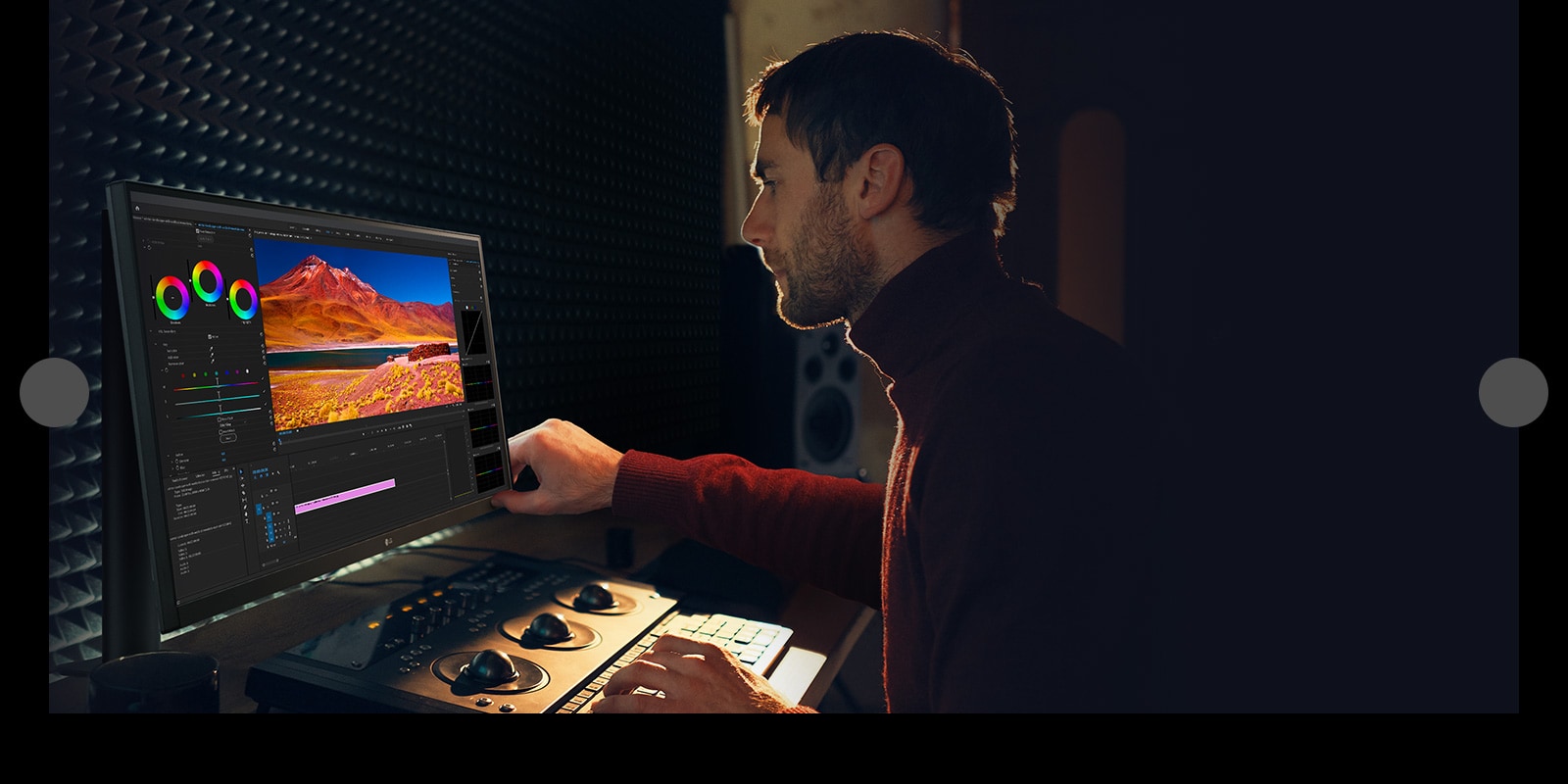 Дисплей UltraFine Ergo за творци