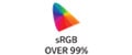 sRGB over 99%