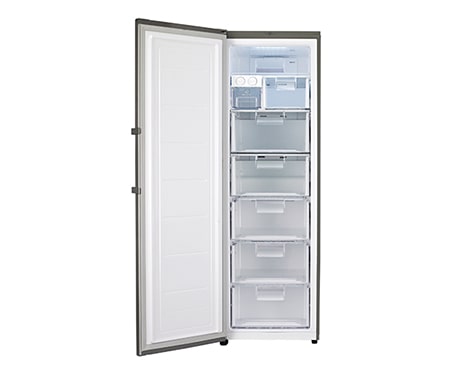 LG ФРИЗЕР С ЕДНА ВРАТА, TOTAL NO FROST, ГОЛЯМ КАПАЦИТЕТ, ИНВЕРТОРЕН ЛИНЕЕН КОМПРЕСОР И 10 ГОДИНИ ГАРАНЦИЯ, GF5137PZJZ, thumbnail 2