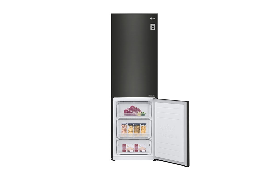 LG Хладилници c долна камера с DoorCooling+™ технология, 341 L Капацитет, GBB61BLJZN, thumbnail 12