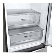 LG Хладилник c долна камера, DoorCooling⁺™ и ThinQ™ технология, 341L капацитет, GBB71PZDFN, thumbnail 9